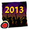 Celebrate New Year 2013 with your loved ones with sparkling fireworks at your tap or a shake! (by Auryn Apps)